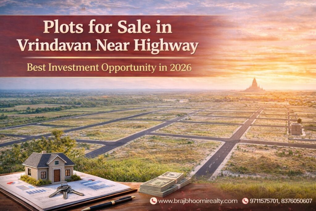 Plots for sale in Vrindavan near highway