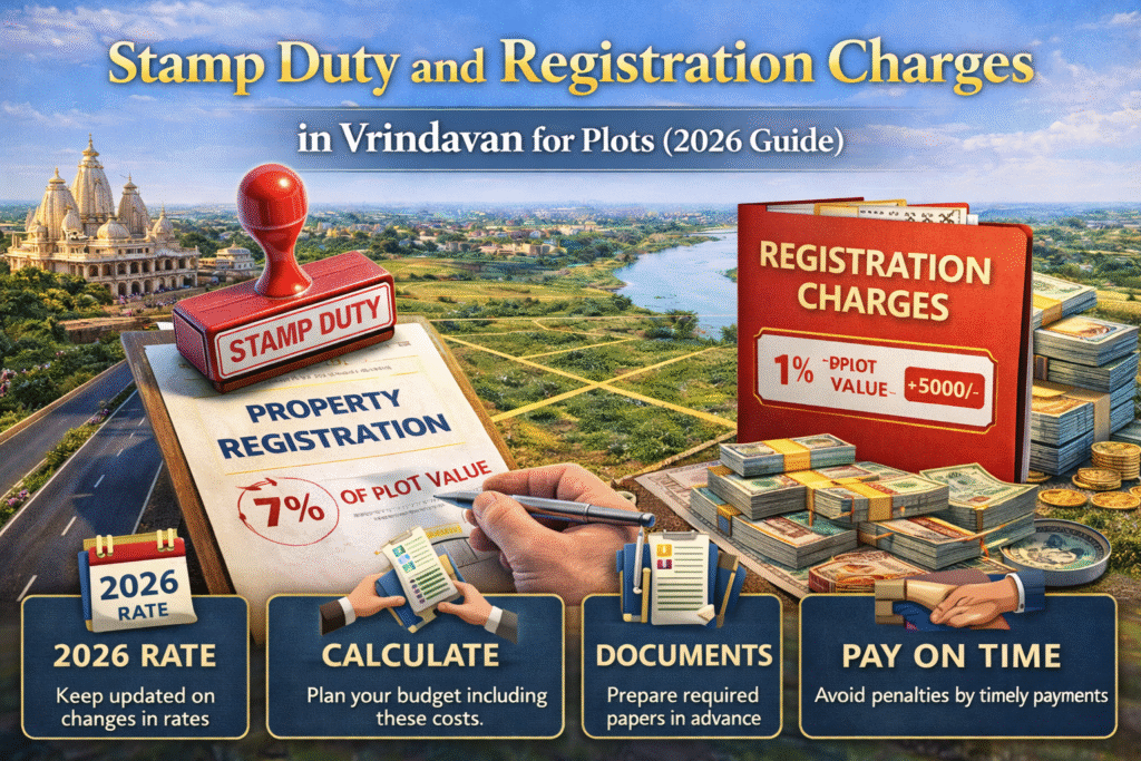 stamp duty and registration charges in vrindavan plots guide