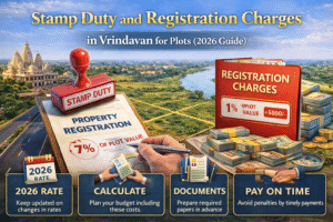 Stamp Duty and Registration Charges in Vrindavan for Plots (2026 Guide)