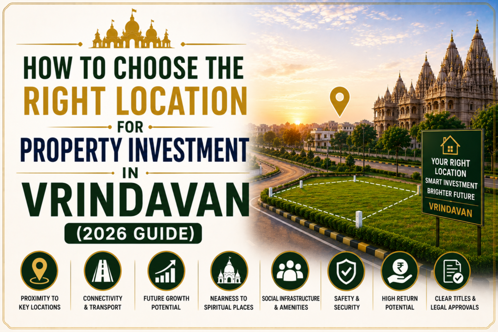property investment location vrindavan guide