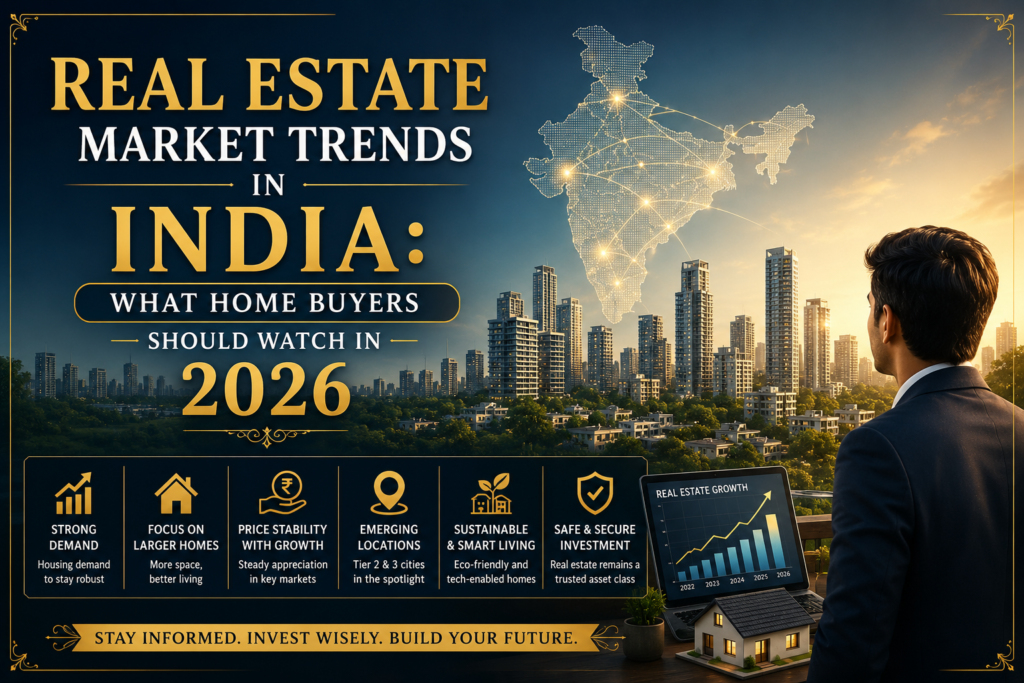 real estate market trends india for home buyers and investors