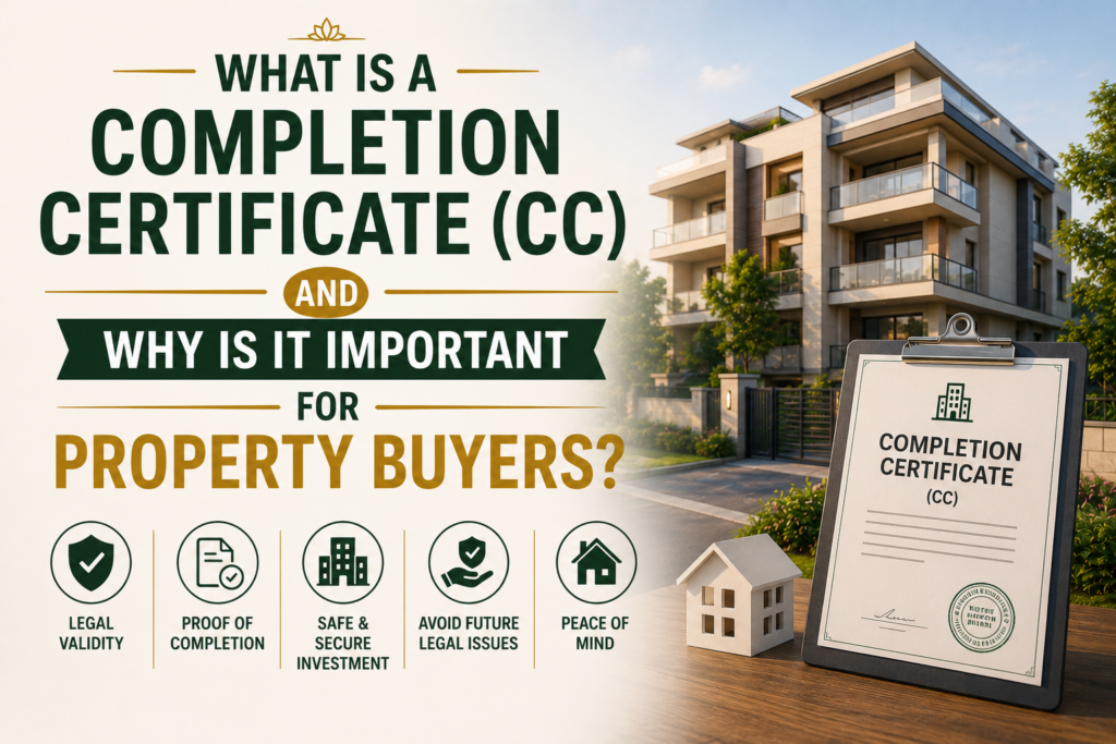 completion certificate meaning and importance in property buying