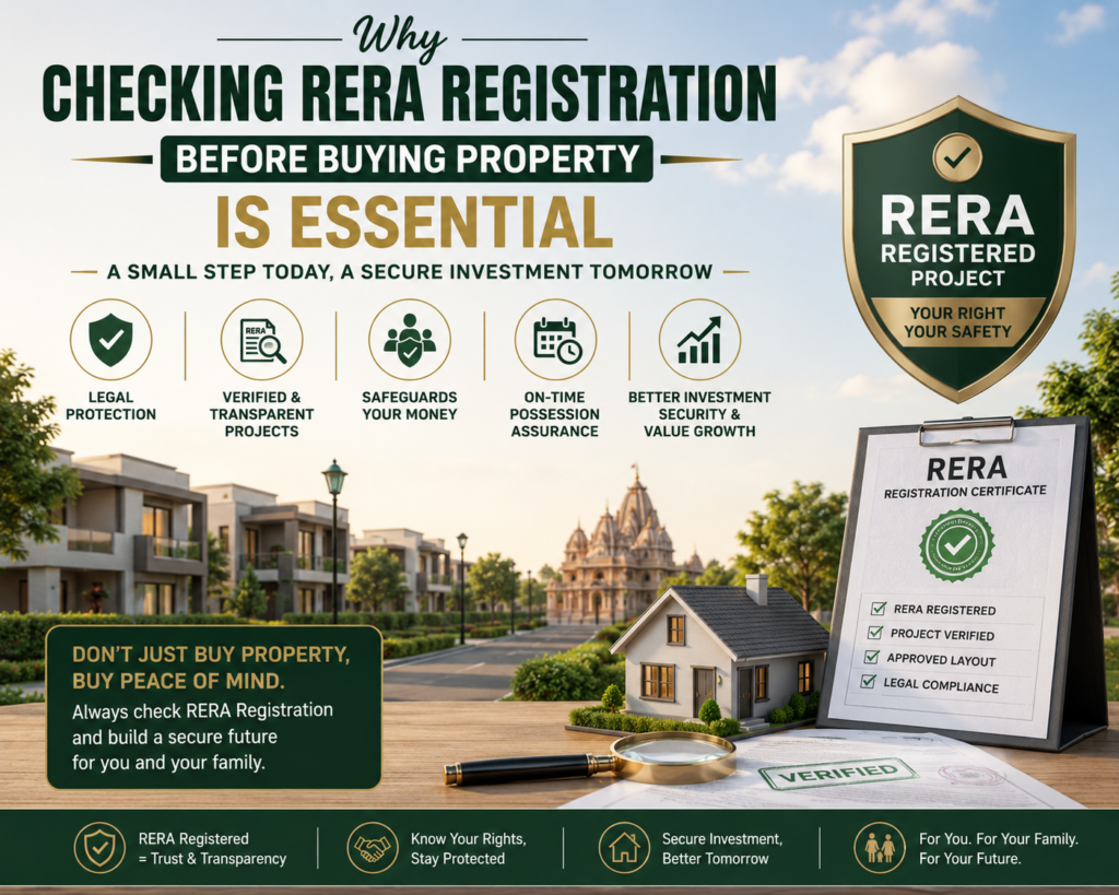 RERA registration verification for safe property investment