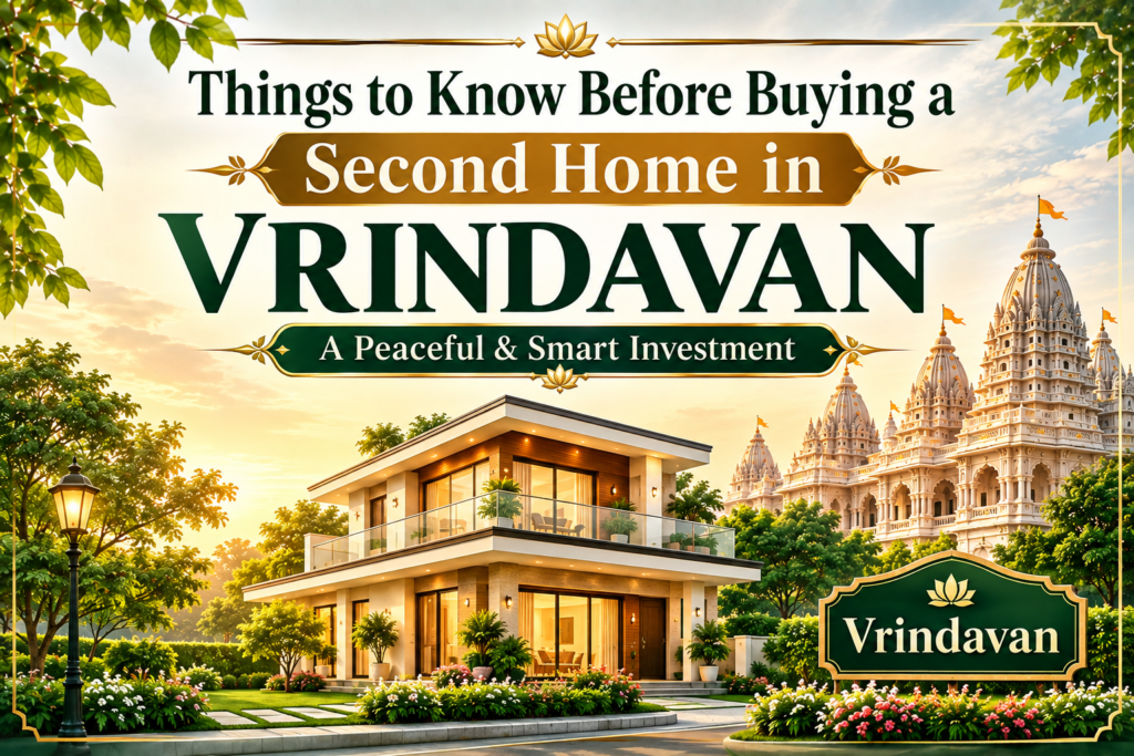 second home property in Vrindavan buying guide