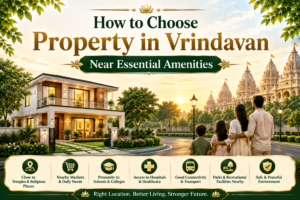 residential property in Vrindavan near essential amenities and facilities